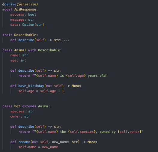 Incan Syntax Highlighting